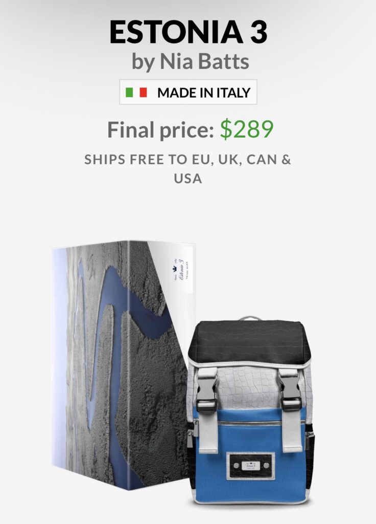 Estonia 3 backpack product image