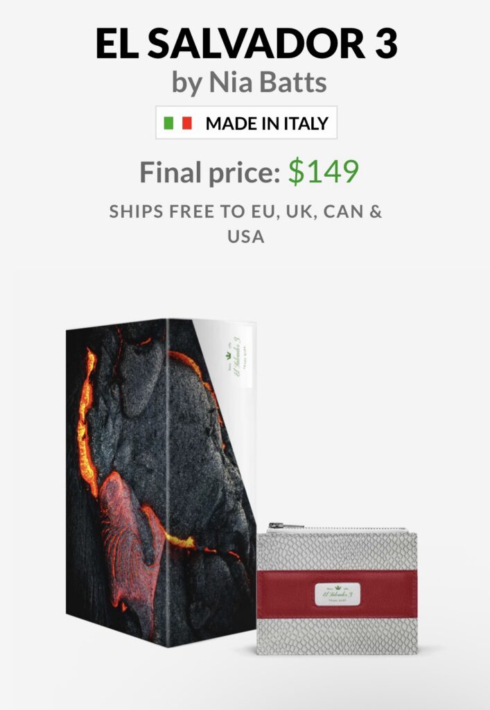 El Salvador 3 wallet product image